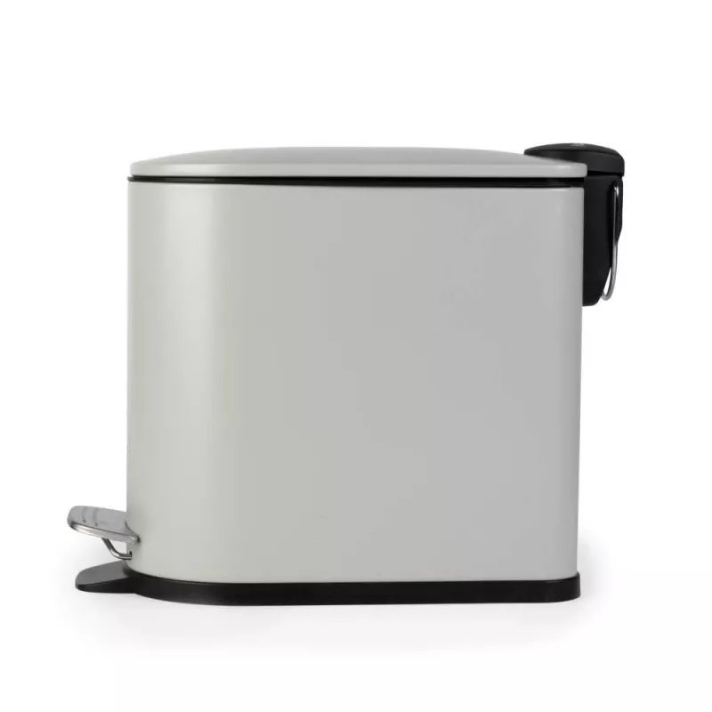 Beldray LA036690GRYPEU7 Slimline D-veida pedāļu atkritumu tvertne 5 litri, pelēka