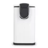 Beldray LA036690WHTPEU7 Slimline D-veida pedāļa atkritumu spainis, 5 litri, balts