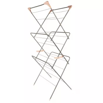Beldray LA072498GRYNFEU7 Elegant 3-Tier Clothes Airer, Graphite Grey
