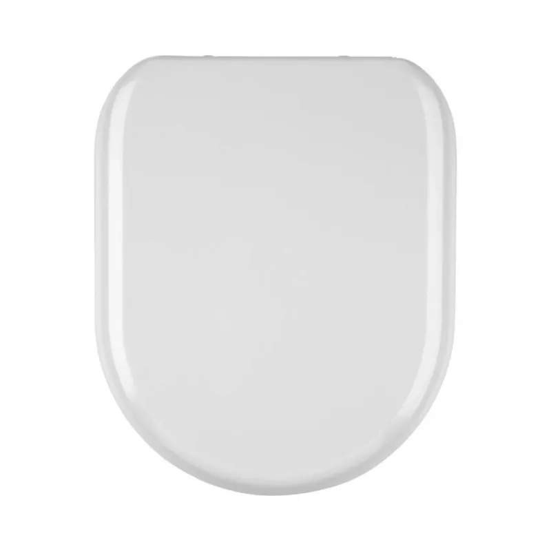 Beldray LA072771PEU7 Anti-bac D-shaped Toilet Seat, White