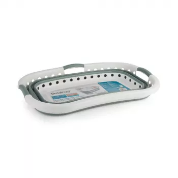 Beldray LA072979GRNFEU7 37 L Salokāms Hip Hugger veļas grozs - Zaļš