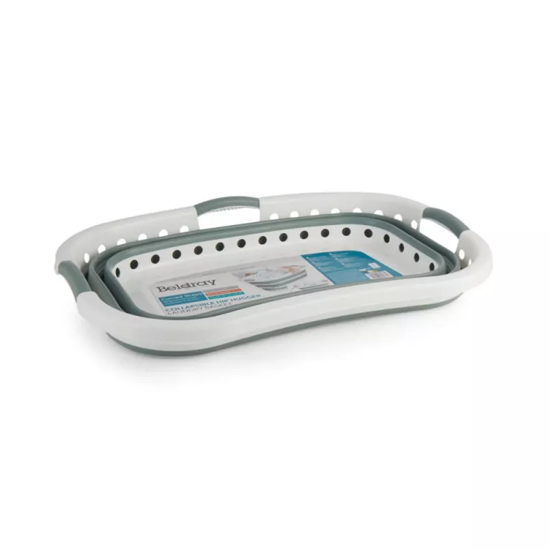 Beldray LA072979GRNFEU7 37 L Salokāms Hip Hugger veļas grozs - Zaļš