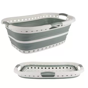 Beldray LA072979GRNFEU7 37 L Salokāms Hip Hugger veļas grozs - Zaļš