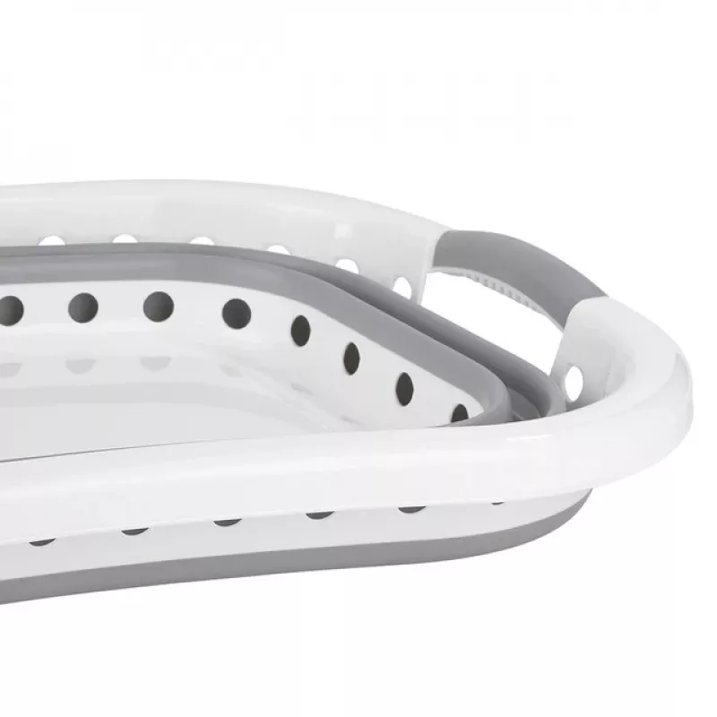 Beldray LA072979PGRYFEU7 Salokāms Hip Hugger veļas grozs - Pelēks, 38 litri