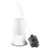 Beldray LA084538PUFFEU7X Antibac Silikona tualetes birste ar turētāju, violeta