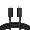 Belkin Connect Thunderbolt 5 pasīvais kabelis 1m 80Gbps 240W melns INZ005HQ1MBK