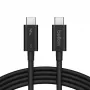 Belkin Connect Thunderbolt 5 pasīvais kabelis 1m 80Gbps 240W melns INZ005HQ1MBK