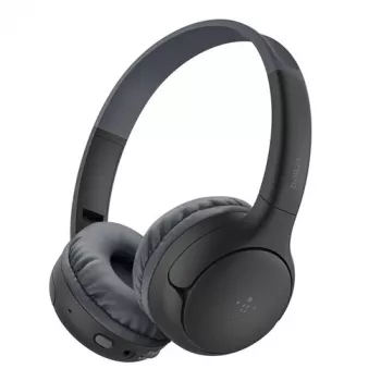 Belkin Soundform Mini 2 bezvadu uz ausīm austiņas bērniem, melnas