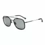 Belstaff Avedon S118 Vīriešu Saulesbrilles - Melns Acetāta Rāmis, Pelēka Polikarbonāta Lēca, UV400 Aizsardzība, 56/20/145 mm