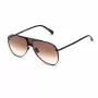 Belstaff Beckinton Vīriešu Saulesbrilles - Melns Acetāta Rāmis Pelēkas Lēcas 61/12/145 mm UV400