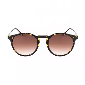 BELSTAFF Brooklands035 Unisex saulesbrilles - melns acetāta rāmis, pelēkas polikarbonāta lēcas, UV400 aizsardzība, 48/21/145 mm