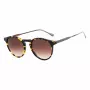 BELSTAFF Brooklands035 Unisex saulesbrilles - melns acetāta rāmis, pelēkas polikarbonāta lēcas, UV400 aizsardzība, 48/21/145 mm