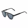 BELSTAFF LARSSON-NEGRO Unisex saulesbrilles 49/21/145 mm Melns rāmis Pelēkas lēcas UV400