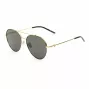 Belstaff Magnumdoradon Unisex Saulesbrilles - 58/17/145 mm - Melns Rāmis Pelēka Lēca