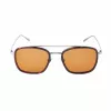 BELSTAFF MAN RYDER-S085 Saulesbrilles Pilots/Aviators Melns Acetāts Pelēkas Lēcas 54/21/145 mm