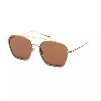 Belstaff Merrick II Vīriešu Saulesbrilles Bēšs Brūns Gradients 57mm