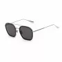 BELSTAFF MERRICKIIGRIS Vīriešu kvadrātveida acetāta saulesbrilles 54/23/143 mm Pelēkas