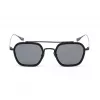 BELSTAFF MERRICKNEGROW Unisex Saulesbrilles - Melns Rāmis, Dūmu Pelēkas Lēcas, 47/23/143 mm
