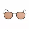 BELSTAFF Orwell-S071 Vīriešu saulesbrilles - Melns acetāta rāmis, pelēkas UV400 lēcas, 50/22/150 mm