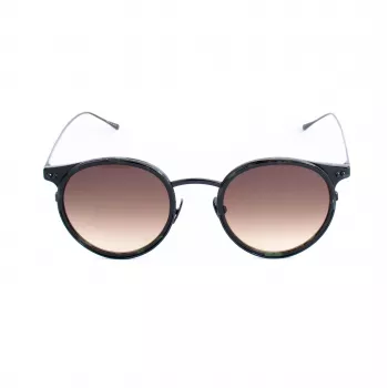 Belstaff Parkgate-S123 Unisex Saulesbrilles - Melns Rāmis, Pelēka Lēca, 48/21/145 mm