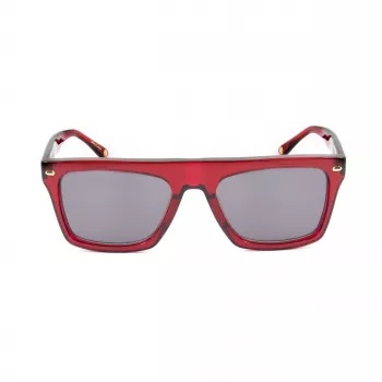 BELSTAFF Randfodii Vīriešu Saulesbrilles - Acetāta Rāmis, Polikarbonāta Lēcas, UV400 Aizsardzība, 58 mm Lēcu Platums, Melns/Pelēks