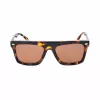 Belstaff Randford S153 Unisex Saulesbrilles - Melns Acetāta Rāmis, Pelēkas Polikarbonāta Lēcas, 52mm