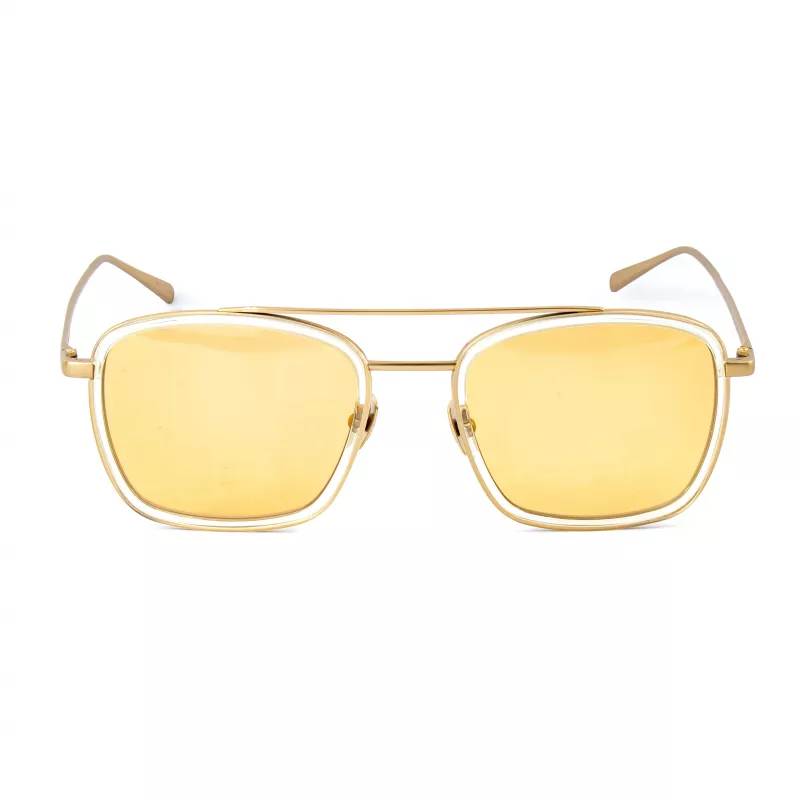 Belstaff Ryder Unisex Saulesbrilles Caurspīdīgs Rāmis Pelēkas Lēcas 54/21/145 mm