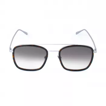 Belstaff RYERCLEARS08 Vīriešu kvadrātveida acetāta saulesbrilles, caurspīdīgs rāmis, caurspīdīgas lēcas, 54/21/145 mm