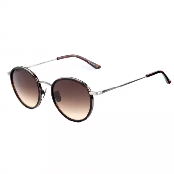 BELSTAFF SLIPWAY-S094 Unisex saulesbrilles - 50/22/150 mm - Melns rāmis, dūmu lēcas
