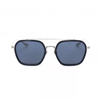 BELSTAFF Unisex Merrikii Azul Saulesbrilles - Zils Rāmis Pelēkas Lēcas 57mm