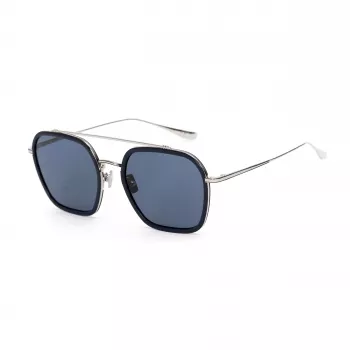 BELSTAFF Unisex Merrikii Azul Saulesbrilles - Zils Rāmis Pelēkas Lēcas 57mm