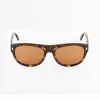 BELSTAFF Unisex Mitchum S201 Saulesbrilles - Acetāta rāmis, UV400 aizsardzība, 58 mm lēca