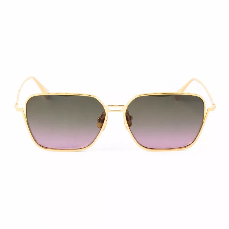 BELSTAFF Unisex Ridge III S132 Saulesbrilles - Taisnstūra Acetāta Rāmis, UV400 Aizsardzība, 54mm Lēca