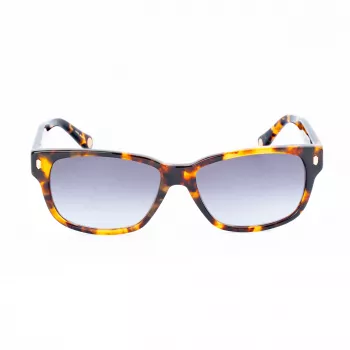 BELSTAFF Women Crosby-S197 Sauļošanās brilles - Acetāta ģeometrisks rāmis, CR-39 pelēka lēca, 55/15/145 mm