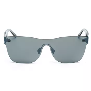Belstaff Women Flash-Methane Saulesbrilles ar Vairoga Rāmi, 150 mm Lēcu Platums