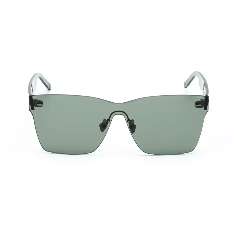 BELSTAFF Women Luminor-Verde Saulesbrilles - Kvadrātveida Acetāta Rāmis, Pelēkzaļas Lēcas, UV400 Aizsardzība, 54 mm Lēcu Platums