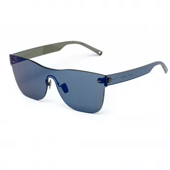 Belstaff sieviešu Flashgunazul saulesbrilles - Zils acetāta rāmis ar pelēkiem gradienta stikliem