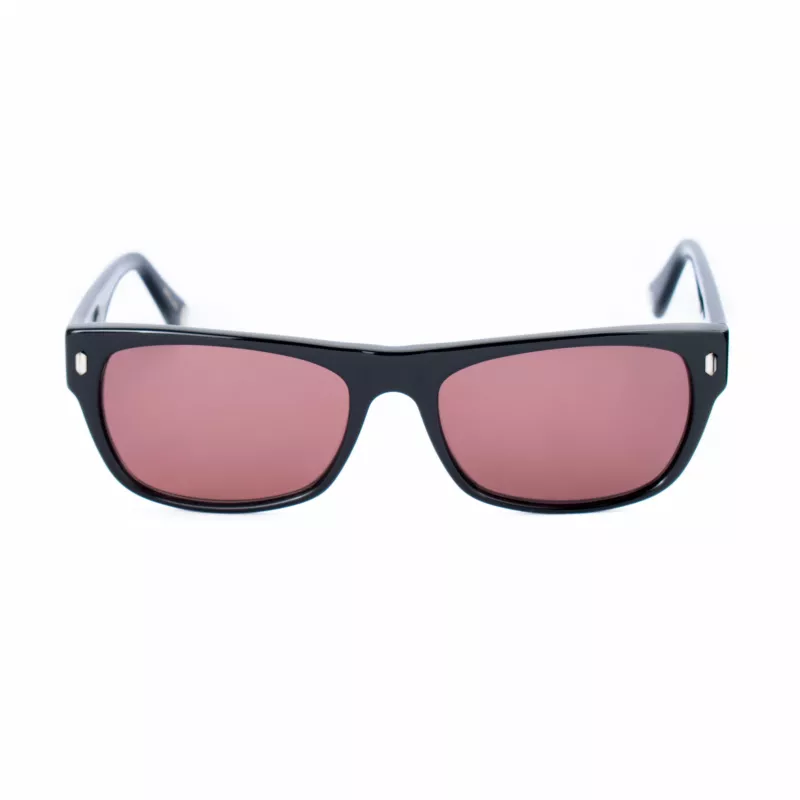 BELSTAFF Sieviešu Hudson S181 Saulesbrilles - Melns Acetāta Rāmis, Pelēkas CR-39 Lēcas, 54/17/145 mm
