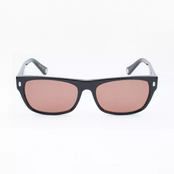 BELSTAFF Sieviešu Hudson-S185 Saulesbrilles - Melns Rāmis, Pelēkas Lēcas, 54mm