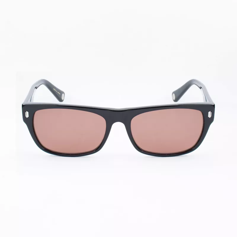 BELSTAFF Sieviešu Hudson-S185 Saulesbrilles - Melns Rāmis, Pelēkas Lēcas, 54mm