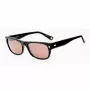 BELSTAFF Sieviešu Hudson-S185 Saulesbrilles - Melns Rāmis, Pelēkas Lēcas, 54mm