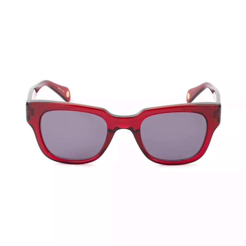 BELSTAFF Sieviešu saulesbrilles Talbrook-S204 - Melns acetāta rāmis, Pelēkas polikarbonāta lēcas, 50/22/145 mm
