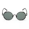 BELSTAFF Women Trophy II Saulesbrilles - Melns Acetāta Rāmis, Pelēka Lēca, 53mm