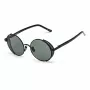 BELSTAFF Women Trophy II Saulesbrilles - Melns Acetāta Rāmis, Pelēka Lēca, 53mm
