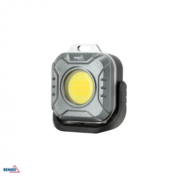 BEMKO C49-LTW08 daudzfunkcionāls LED lukturītis 1200 mAh IP44 melns