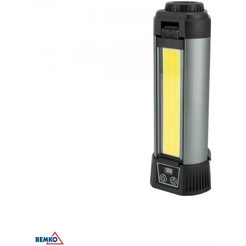 BEMKO daudzfunkcionāls LED lukturis 6000mAh IP42, 1000 lūmeni, USB-C uzlāde