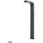 BEMKO SOLVEO Hybrid LED dārza laterna, 7W, 600lm, CCT 3000K/4000K/6500K, 80cm, IP65, tumši pelēka, PIR sensors