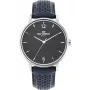 BEN SHERMAN Vīriešu pulkstenis WB038U 43mm Melns ciparnīca Melna mākslīgā āda siksniņa
