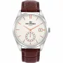 BEN SHERMAN Vīriešu Pulkstenis WB039T 43mm Brūna Ādas Siksniņa Melns Ciparnīca