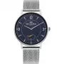 Ben Sherman WB034USM Vīriešu kvarca analogais pulkstenis 43 mm nerūsējošais tērauds zils ciparnīca